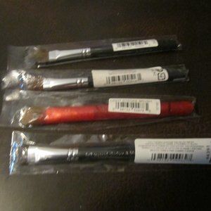 Bare Escentuals  4 eye defining and eye shadow brushes  NEW
